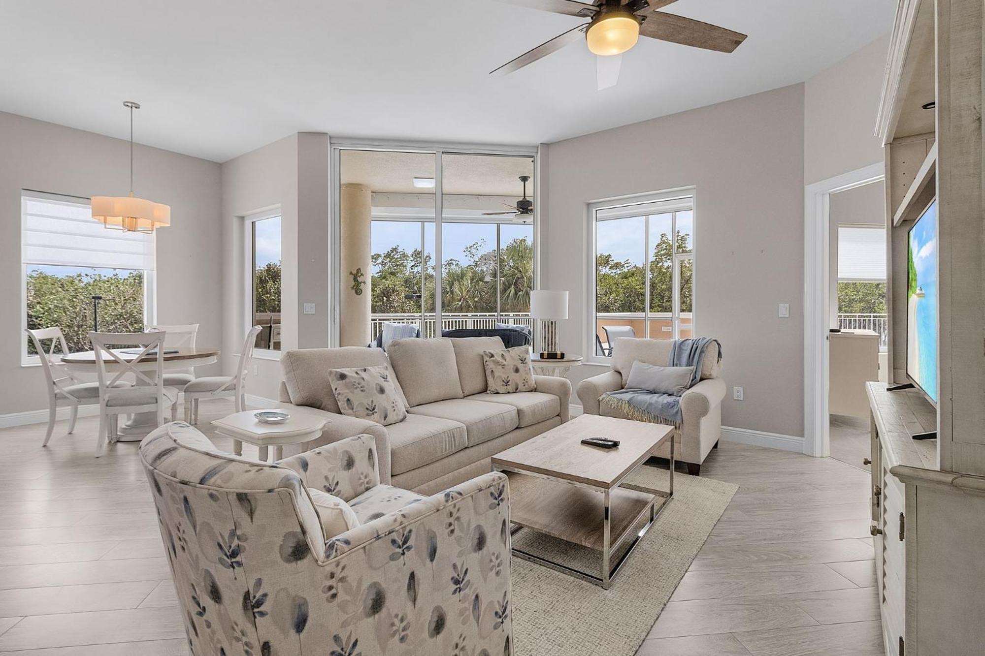 Waterfront Condo W/ Bay Views, Pool & Tennis Court Fort Myers Beach Zewnętrze zdjęcie