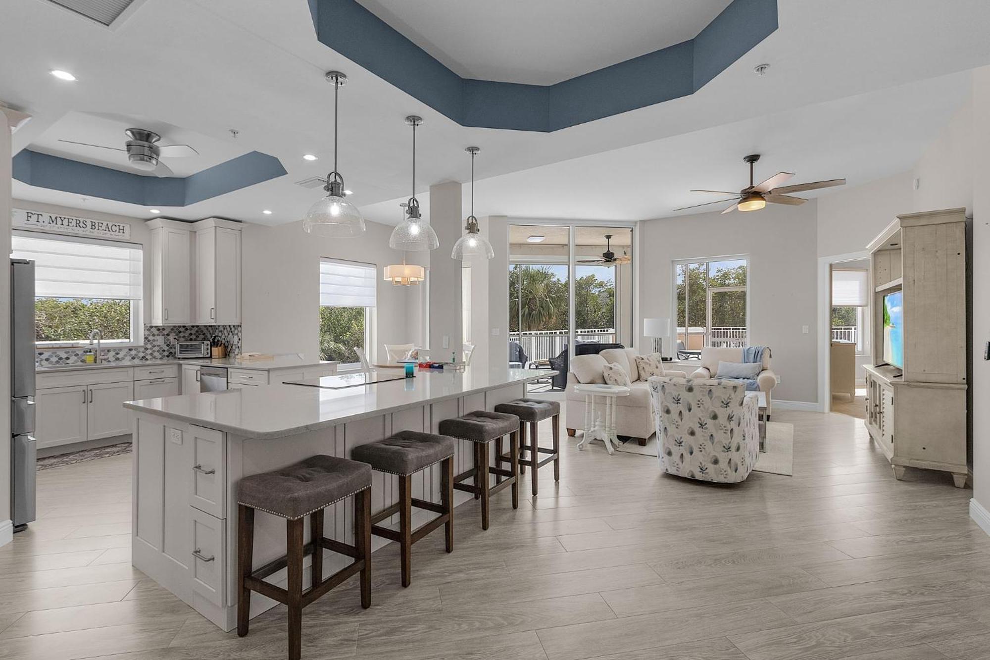 Waterfront Condo W/ Bay Views, Pool & Tennis Court Fort Myers Beach Zewnętrze zdjęcie